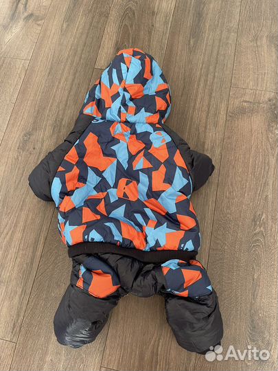 Зимний теплый костюм для собаки