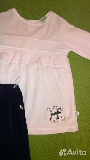 Комплект велюр рост 86-92