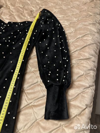 Вечернее черное платье