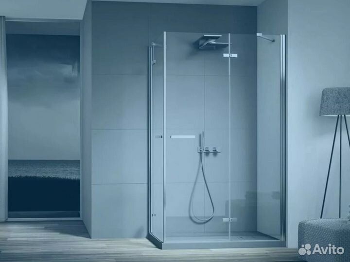 Ограждения для душа с прозрачным стеклом