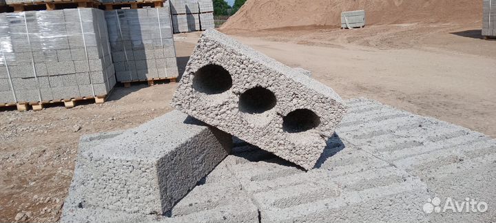 Керамзитный шлакоблок керамзитобетонный блок UJH