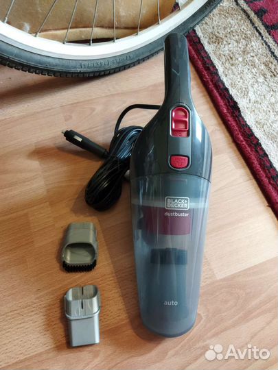 Автомобильный пылесос black decker новый