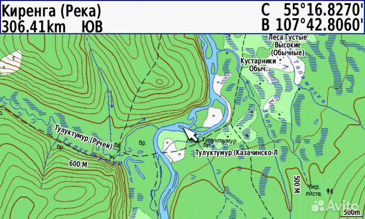 Топографические карты для Garmin