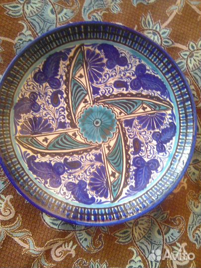 Риштанская керамика: блюда ммп УзбССР