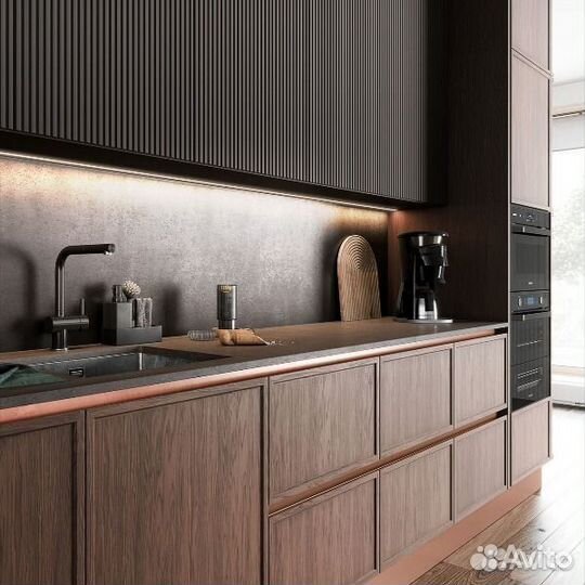 Замена фасадов кухни. Кухонные фасады на заказ