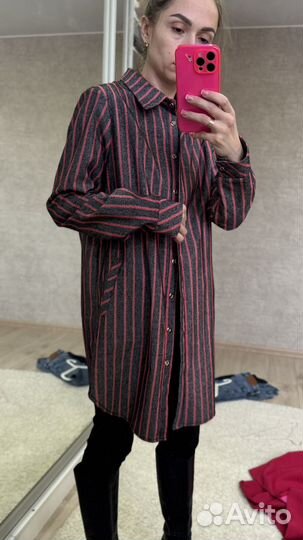 Платье рубашка