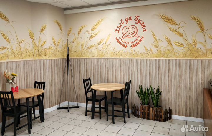 Художественная роспись стен и деталей интерьера