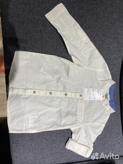 Рубашка белая для мальчика HM