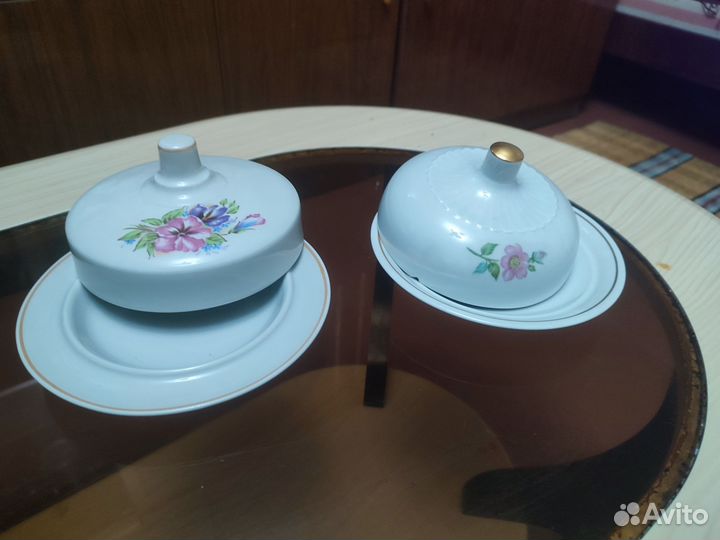 Винтажные масленки СССР