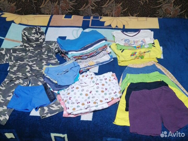 Летние вещи на мальчика 98 104