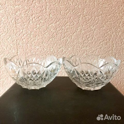 Ваза хрустальная салатница СССР