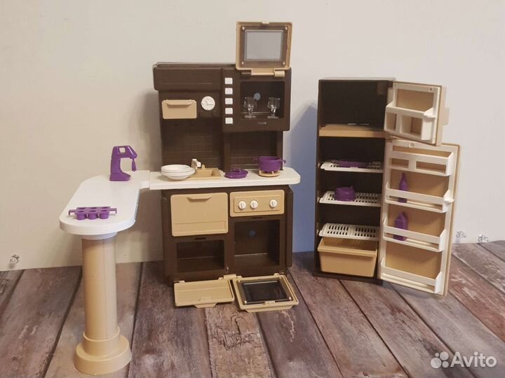 Игрушка. Набор мебели для кухни, для столовой