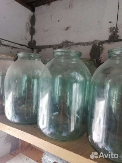 Банки стеклянные 3л, 0.7л, 0,5л