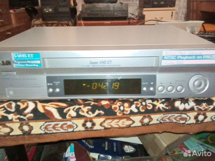 Видеомагнитофон jvc HR s6950 EU