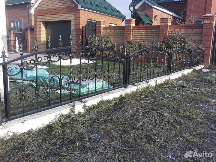Кованый забор от производителя