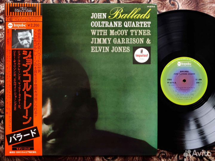 John Coltrane Quartet – Ballads – Japan 1976 OBI