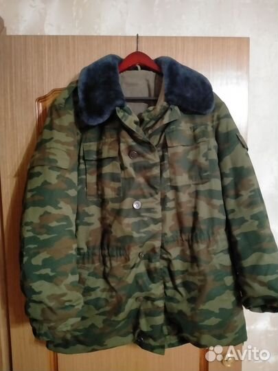Зимний Бушлат флора Мин. обороны