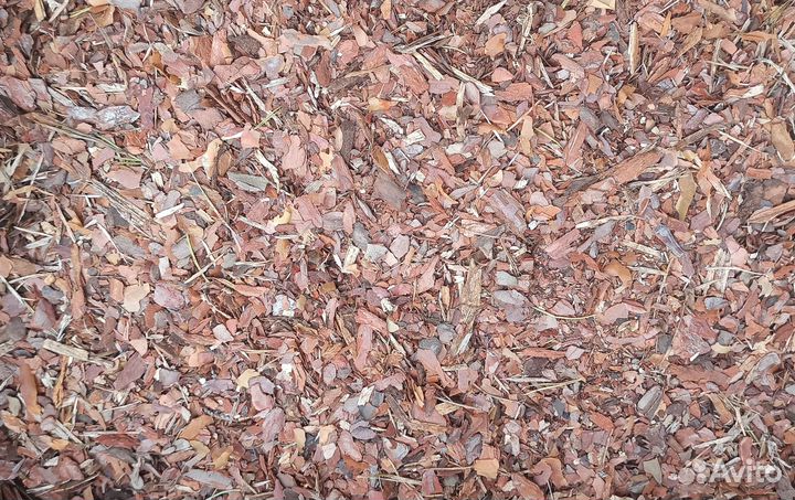 Кора мульча лиственницы и сосны 1-3 см 60л мешок