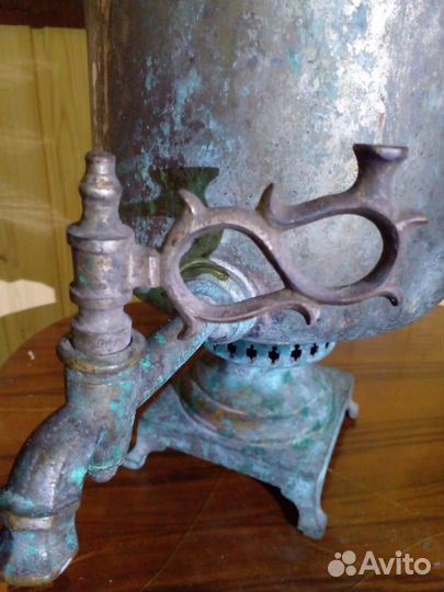 Самовар на дровах старинный