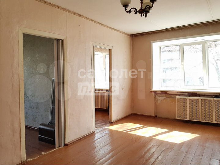 3-к. квартира, 60,6 м², 2/5 эт.