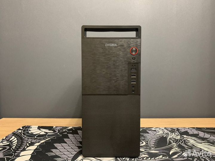 Игровой пк i5 7400 + RX 6400 + 16 гб озу