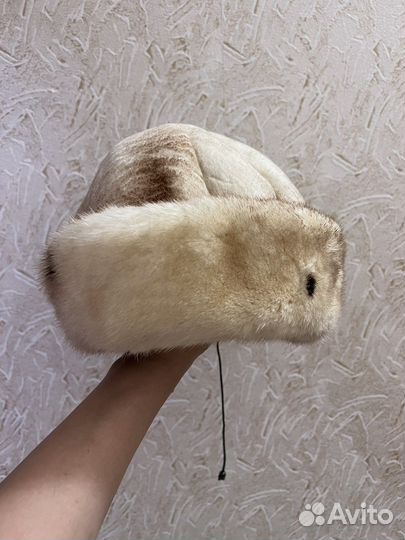 Шапка норковая женская