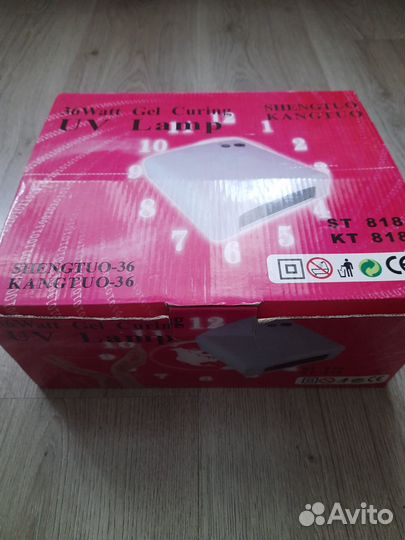 Новая уф лампа для сушки ногтей