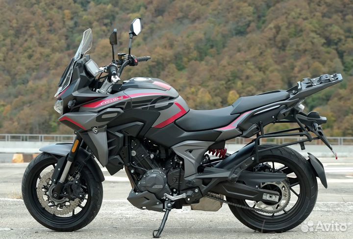 Туристический мотоцикл Cyclone RX6 (SR650) Black