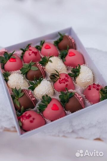 Клубника в шоколаде набор