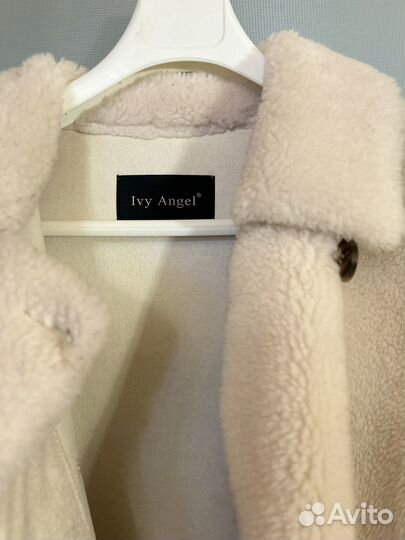 Пальто зимнее из овечей шерсти 100%