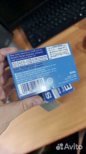 Кассета Sony EF 90 S