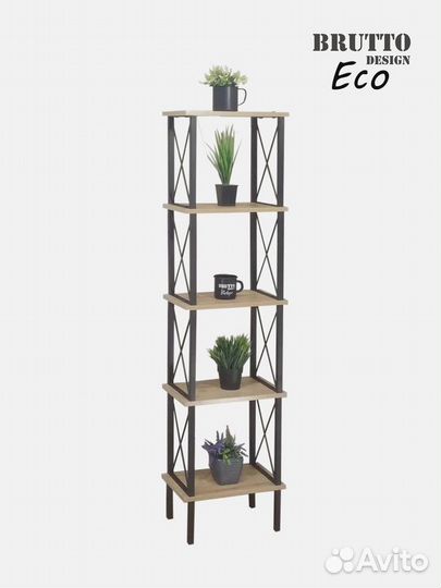 Стеллаж Классик 5 лофт