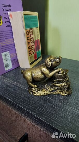 Интерьерная статуэтка Свинка