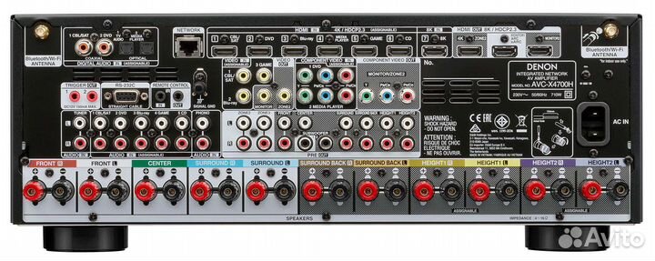AV ресивер Denon AVC-X4700H Black