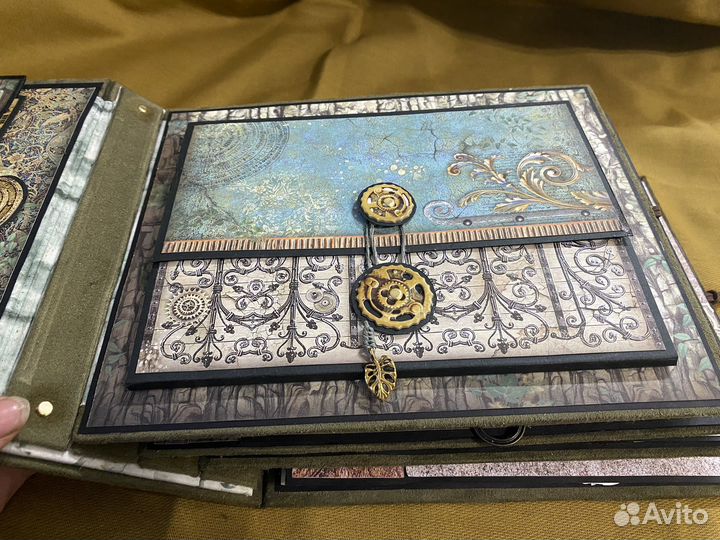 Фотоальбом ручной работы с поп ап на заказ