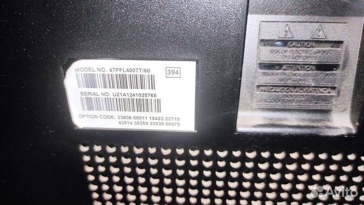 Телевизор Philips 47pfl4007t/60