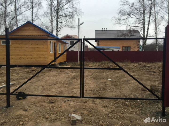 Каркас для откатных ворот