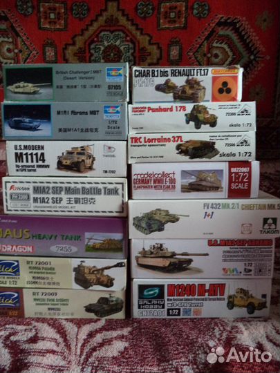 Модели бронетехники 1/72