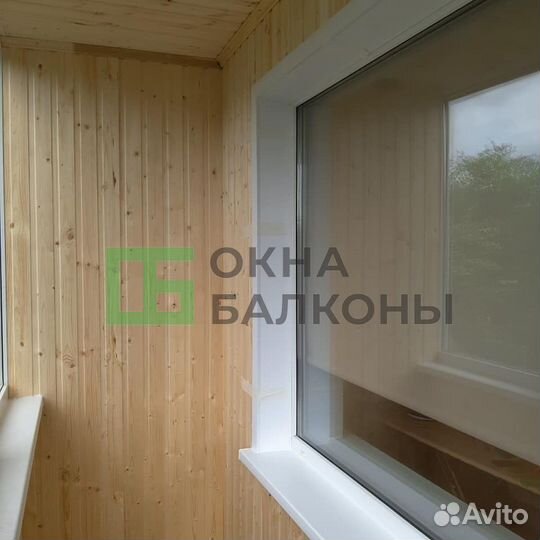 Отделка балконов и лоджии под ключ