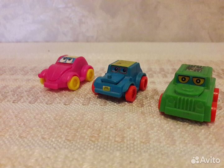 Машинки из киндер-сюрпризов, винтаж (цена за все)