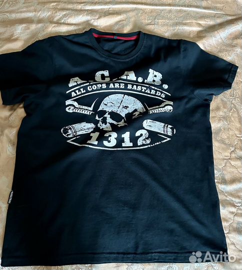 Футболка rusultras “A.C.A.B”