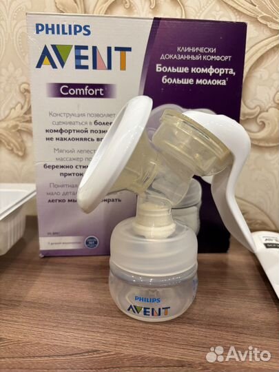 Молокоотсос philips avent comfort SCF330/40