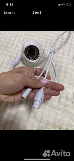 Камера видеонаблюдения купольная