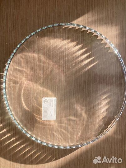 Блюдо стеклянное круглое 280мм Pasabache