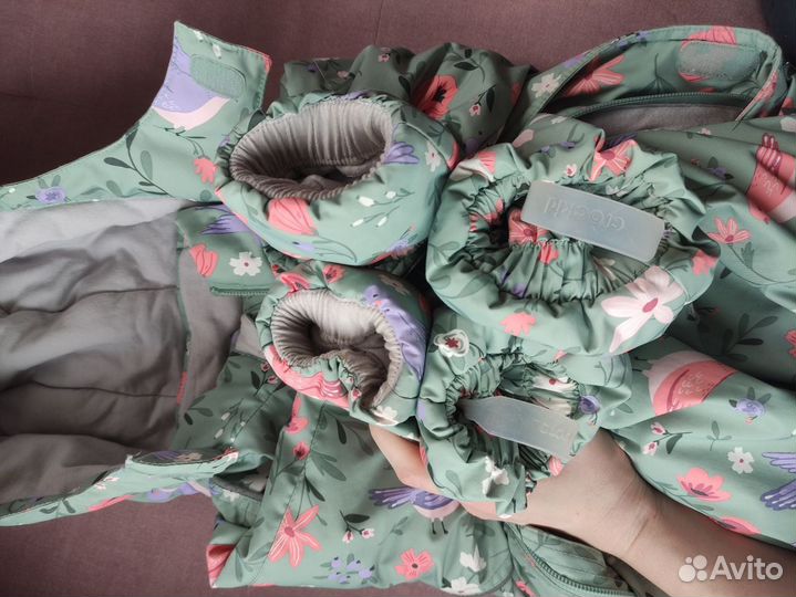 Демисезонный комбинезон Crockid 74-80