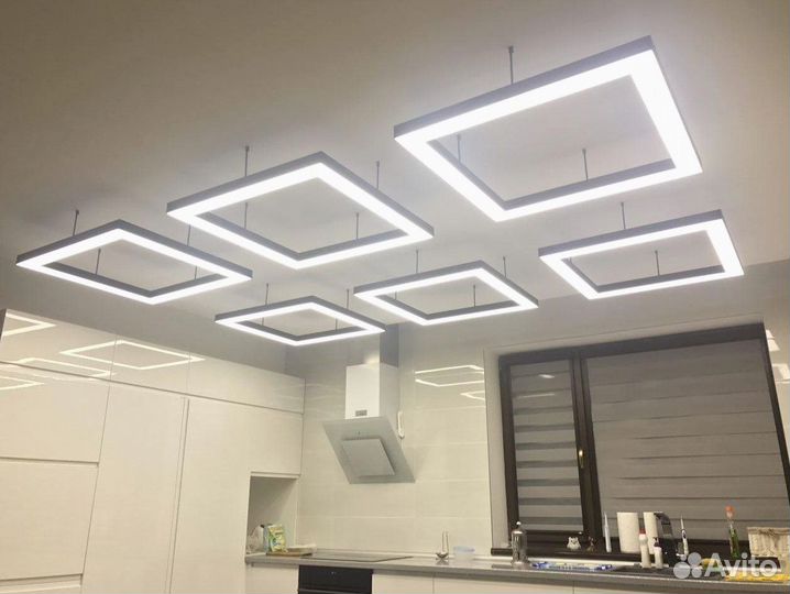 Светодиодный светильник профильный