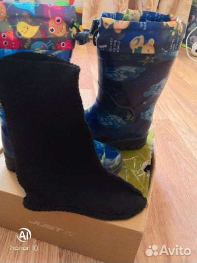 Резиновые сапоги