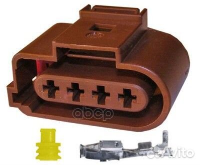 Разъем электрический 4pin 1j0973724 VAG