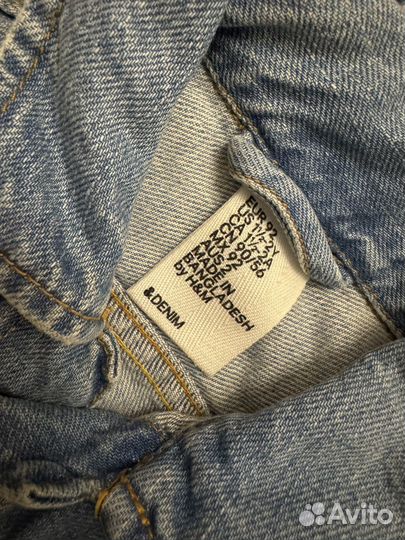 Джинсовая куртка h&m размер 92