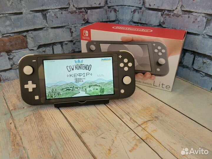 Nintendo switch lite 128+32gb. Atmosphere